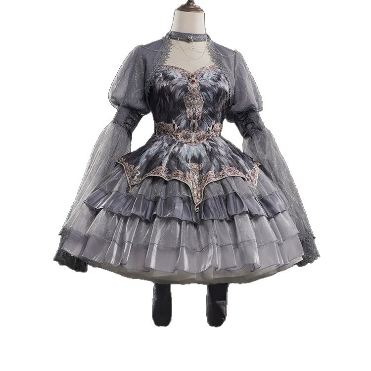 Dress, swan, Lolita style