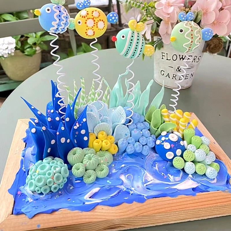 アクリルフォトフレーム透明絵落書き子供画板diy手作り画板ガラス幼稚園木製展示枠|undefined
