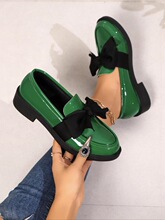 M 66633 British Style Bow Loafers Ӣ�׷�����ᵥЬ �羳