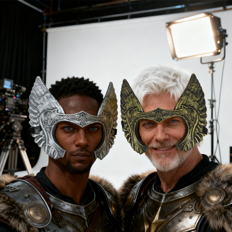 Máscara de viento vikingo TK Amazon Elden Ring Valkyrie Elden Anillo Casco props de película