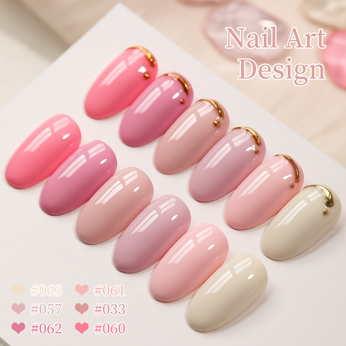 Esmalte de Uñas Gel UV Rosa con Secado Rápido para Salón de Uñas image 4
