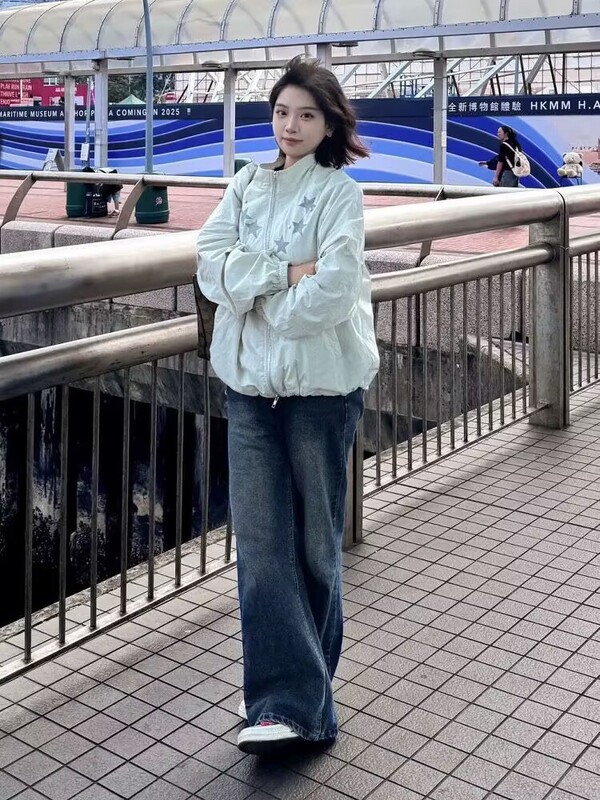 American Retro Sun Protection Jacket Women's Summer 2025 New Mountain Hiking Thin Baseball Jacket