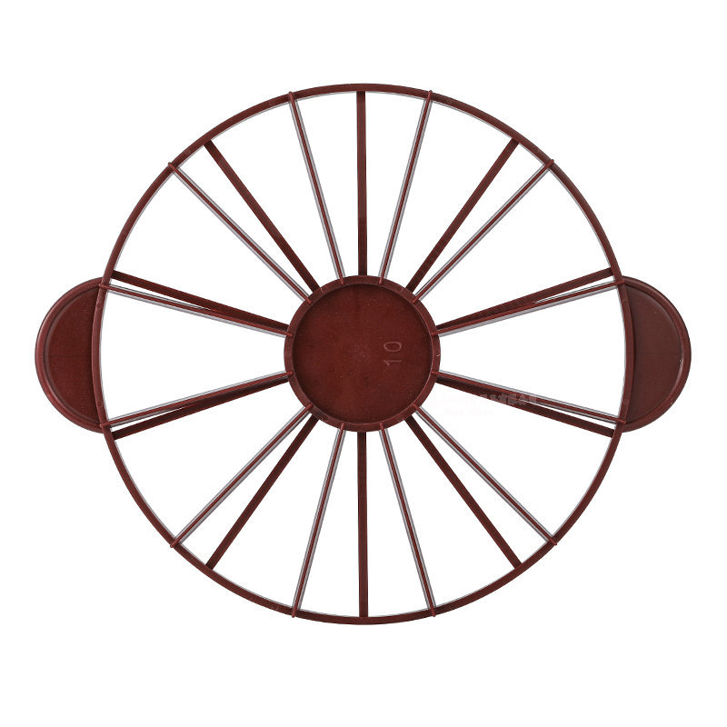 蛋糕隔暗红色水印