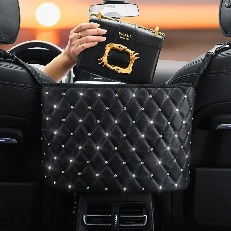 Автомобильная сумка для хранения многофункциональная сумка для сиденья Сетчатая Сумка для хранения сиденья женская сумка с сумкой для хранения дрели