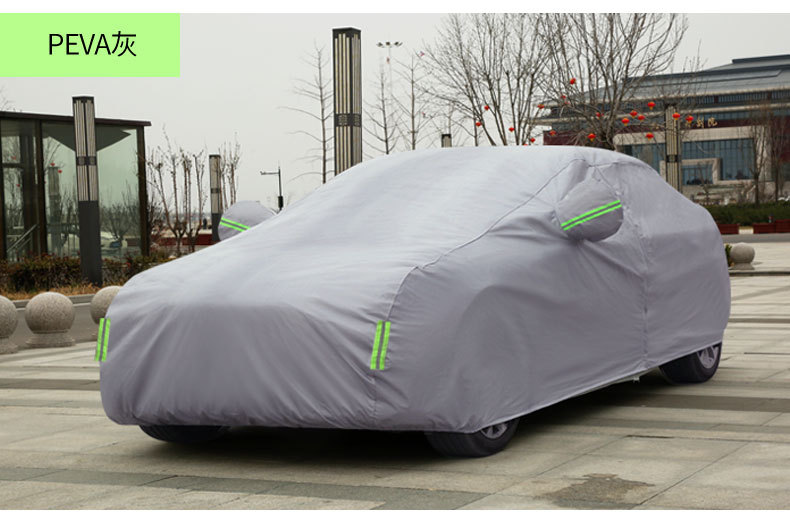 in stock Car Clothes Full Cover Four Seasons Universal Thickened Cotton Waterproof Anti-hail Sunshade Sunscreen Car Clothes Car Cover