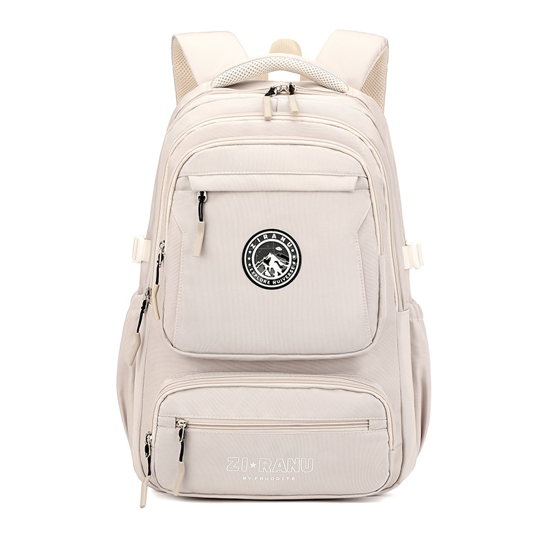 Peces naturales nueva mochila de escuela secundaria alta capacidad compartimiento super reducción de presión impermeable mochila universitaria para hombres de escuela secundaria