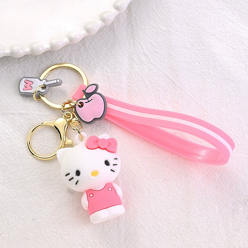 Brand cartoon keychain, pendant, three dimensional doll, European style, wholesale