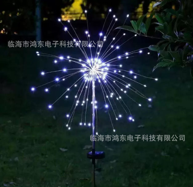 lámpara de fuego artificial solar LED lámpara de suelo lámpara de decoración exterior lámpara solar de jardín lámpara de césped lámpara de medusa solar