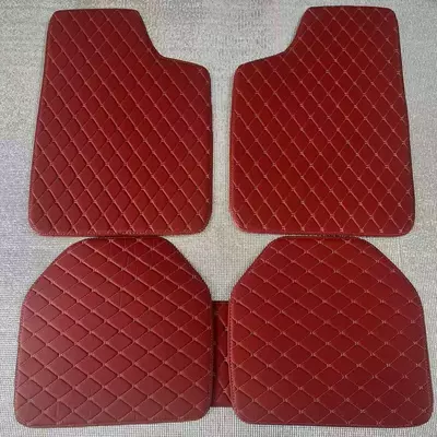Universal Foot Pad mats, foot pads, direct sales from - burgundy-with-white-lines