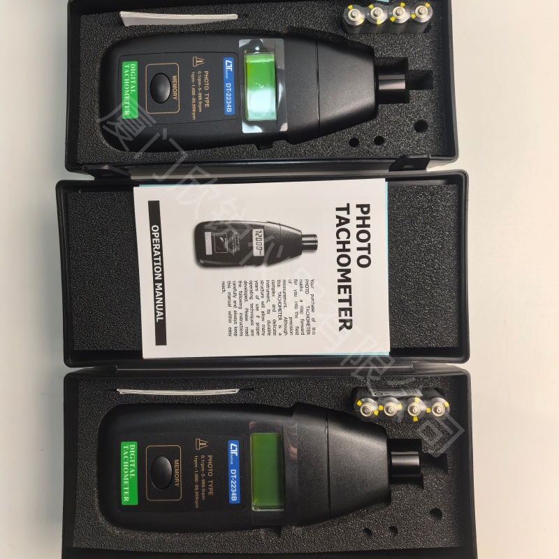 DT-2234B Taiwan Luchang Digital Tachometer, Photoelectric Non-Contact Handheld Industrial Speedometer