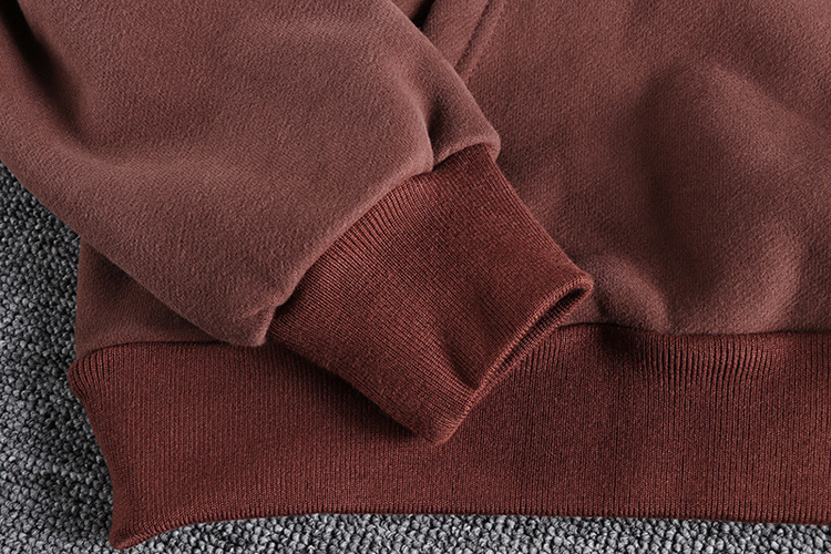 Felpa con cappuccio uomo casual con collo aperto alla moda_voghion.com