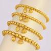 Ancient Gold Bracelet 9999 Sufficient gold Bracelet Gold Inheritance Kim Lotus Transfer bead Hand string