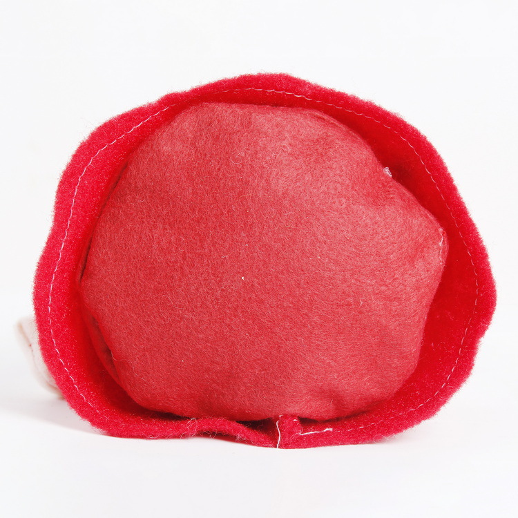 Decoraciones navideñas bolsa de regalo de caramelo de manzana decoración de ventana de Navidad adornos de muñeca de peluche