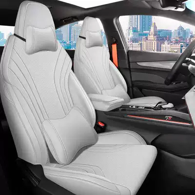 Modelə uyğun (Original) oturacaq örtükləri — the 2026 Geely Binyue L model, this - elegant-gray-luxury-edition-note-the-model-year-front-row-fully-covered-rear-row-partially-covered