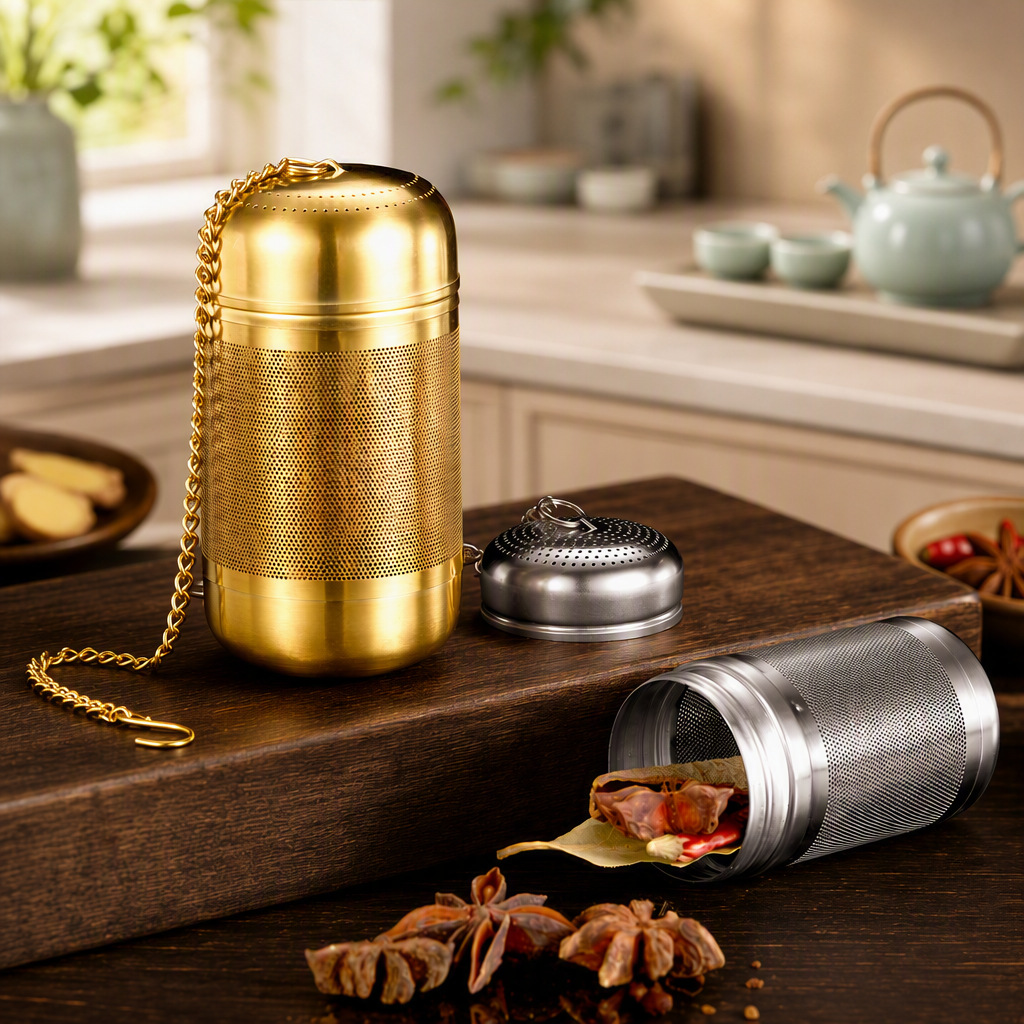 316 Stainless Steel Seasoning Ball for Kitchen Use, Easy to Clean, Tea Infuser, Tea Leaf Filter