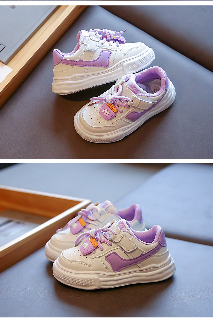 Kinder Sneaker Für Mädchen, Bequeme Freizeitschuhe Im Board Stil_voghion.com
