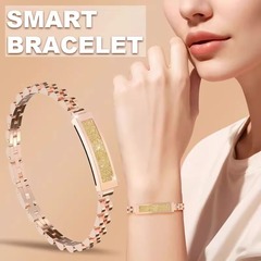 リアルタイム心拍数睡眠モニタリング WeChat スポーツ女性のファッションジュエリースマートブレスレットブレスレットスポーツブレスレット卸売