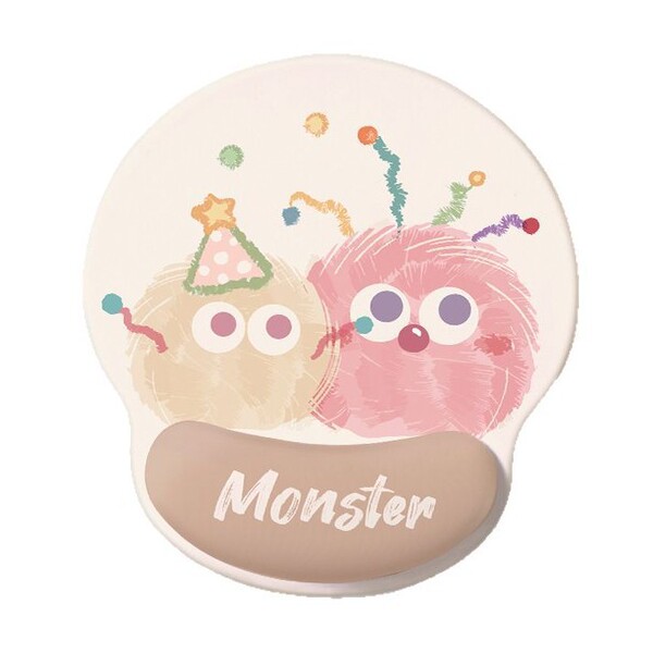 Monster Party Wrist Guard Mouse Pad Hand Guard Office Learning…