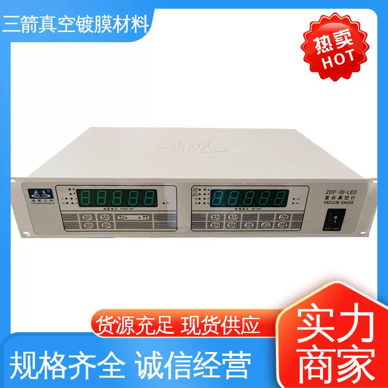 Стабильная производительность. Прочный и долговечный. Хорошая простота в использовании. Коррозионная стойкость. Вакуумметр Пирани. Три стрелки.