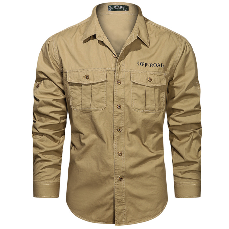 2024 primavera y otoño nueva camisa de hombre hombre manga larga camisa de base casual suelta chaqueta delgada juvenil