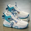 White and blue [single shoe style]