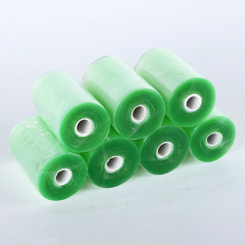 Multi-Especificación de PVC película de bobinado en stock película de estiramiento de alambre película de embalaje de plástico película de bobinado de estiramiento gran cantidad y excelente precio