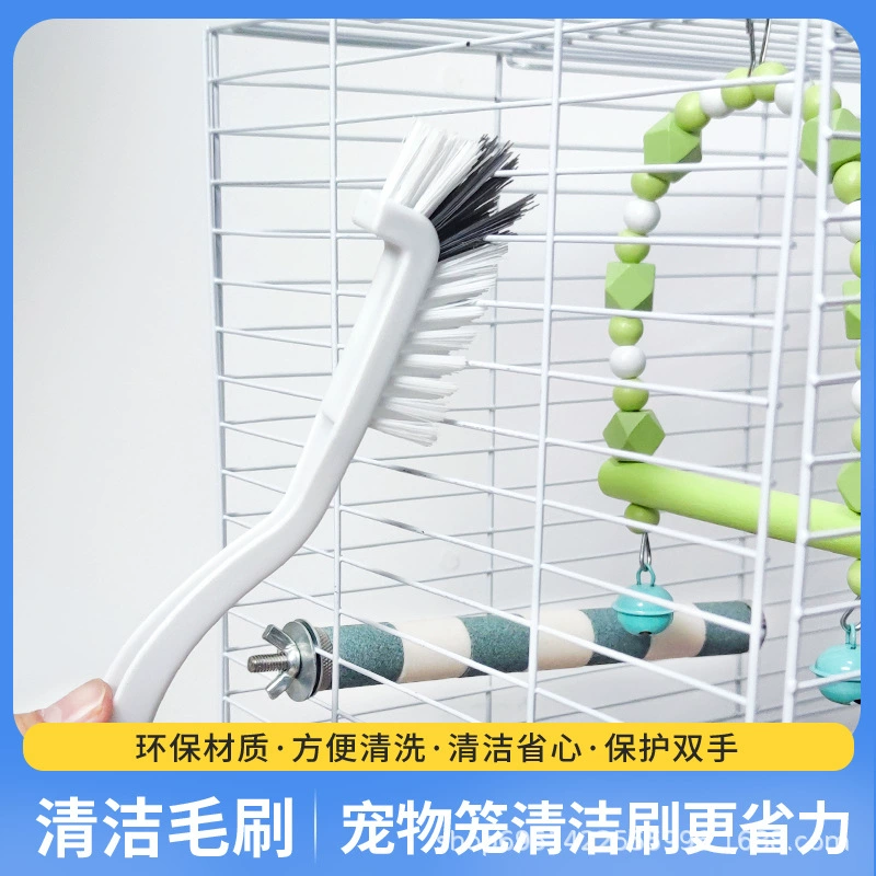 Попугай птица клетка щетка чистящий инструмент навоз лопатой птица принадлежности Инструменты Чистящая Щетка оптовая продажа фабрики