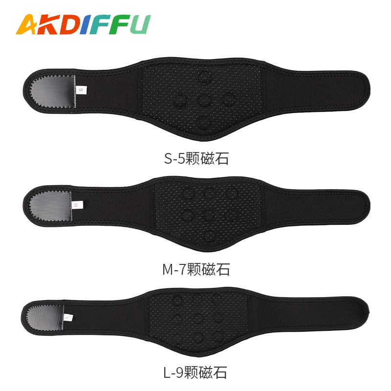 Invierno calentamiento espontáneo de protección del cuello imán de soporte de cuello regalos de mediana edad calentamiento de la columna vertebral cervical ajustable de protección del cuello