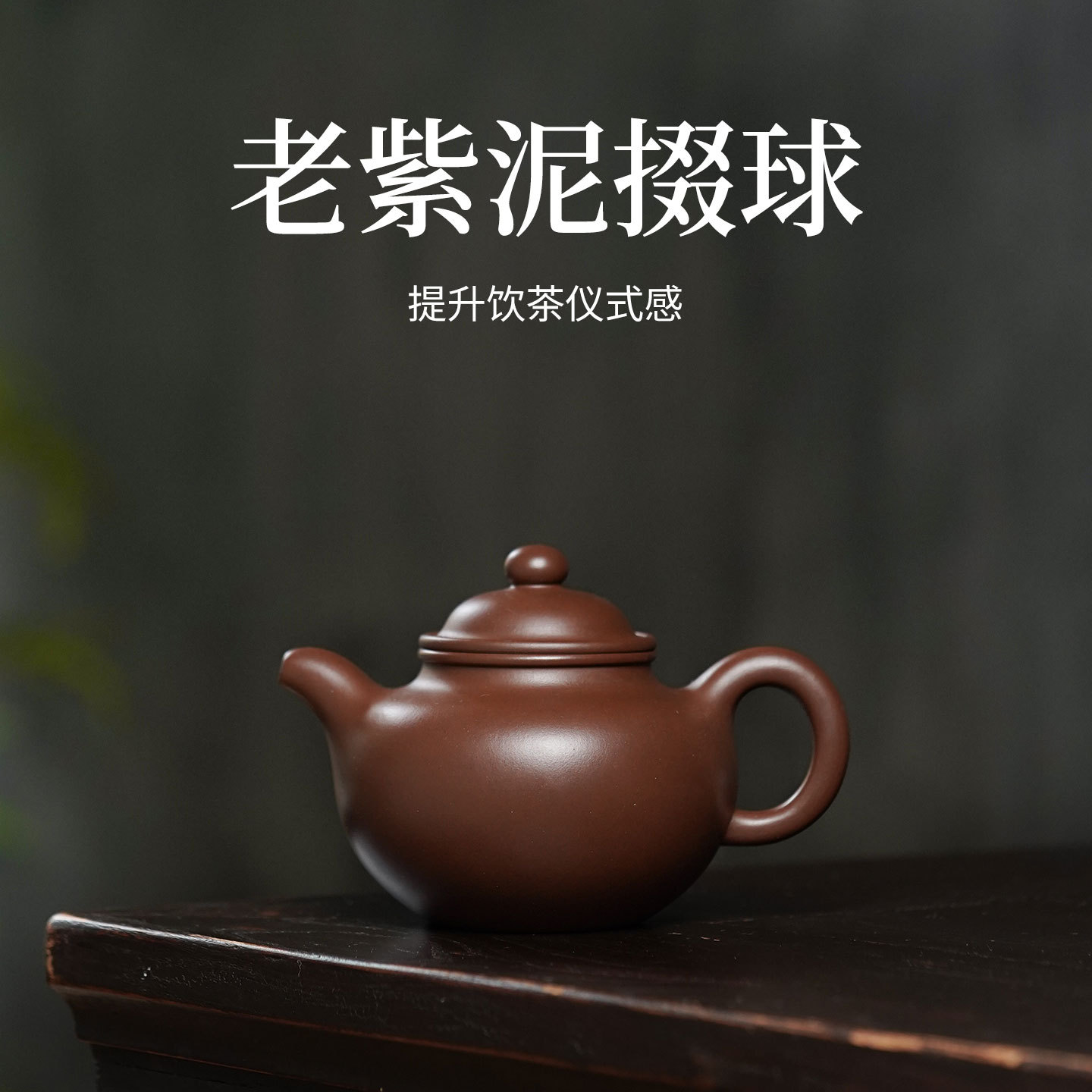 宜兴紫砂壶掇球壶纯全手工正宗原矿老紫泥家用泡茶壶茶具礼盒套装