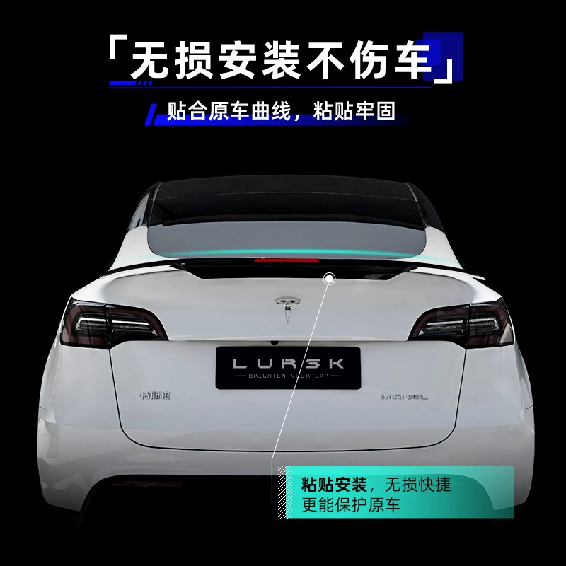 Suitable for Tesla Tail Model3/Y Huan new version of the general ABS sports tail modification and upgrade accessories manufacturer