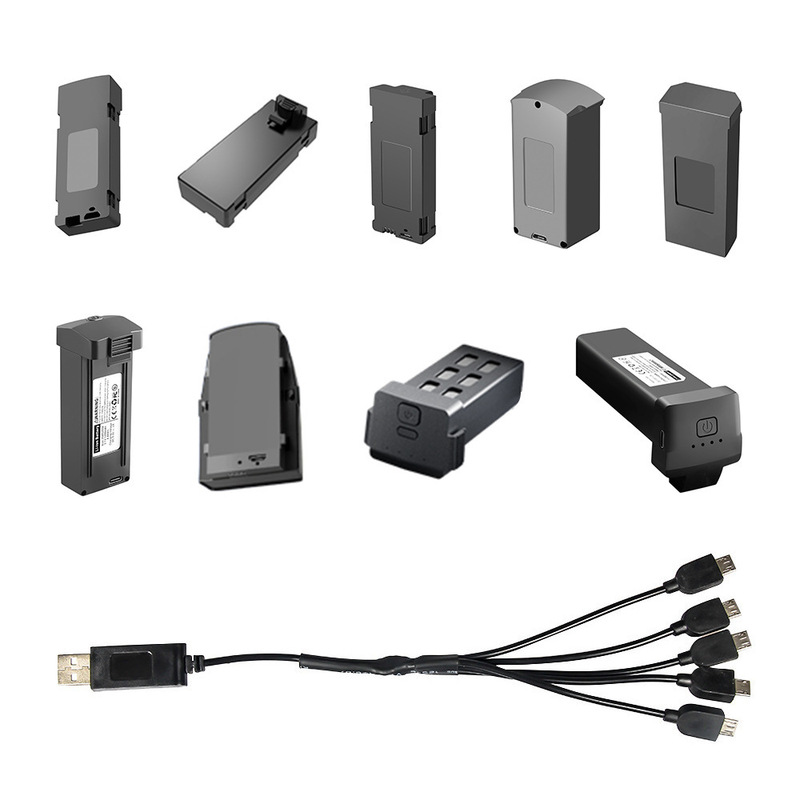 E88/E99/K10/S2S/S1S/S8S/S180/Ae86 Drone Battery One to Five Charging Multi-Charging Cable