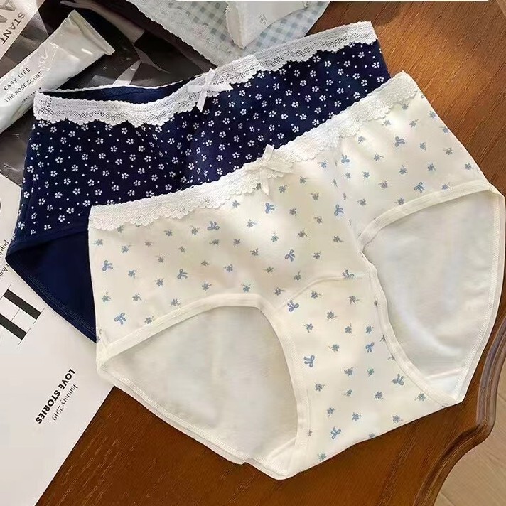Underwear Girls Pure Cotton 2025 New Style 10A Grade Cotton Antibacterial Crotch Women's Summer Thin Women's Briefs Women