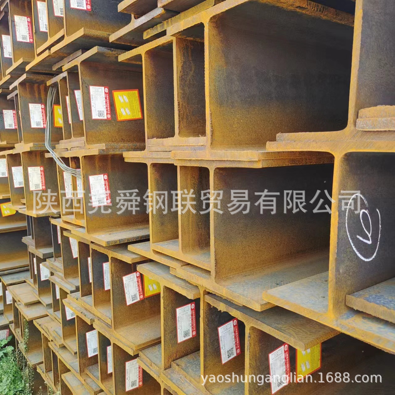 西安H型钢 钢结构立柱 厂房用支架 Q355B工字钢 槽钢 镀锌角钢