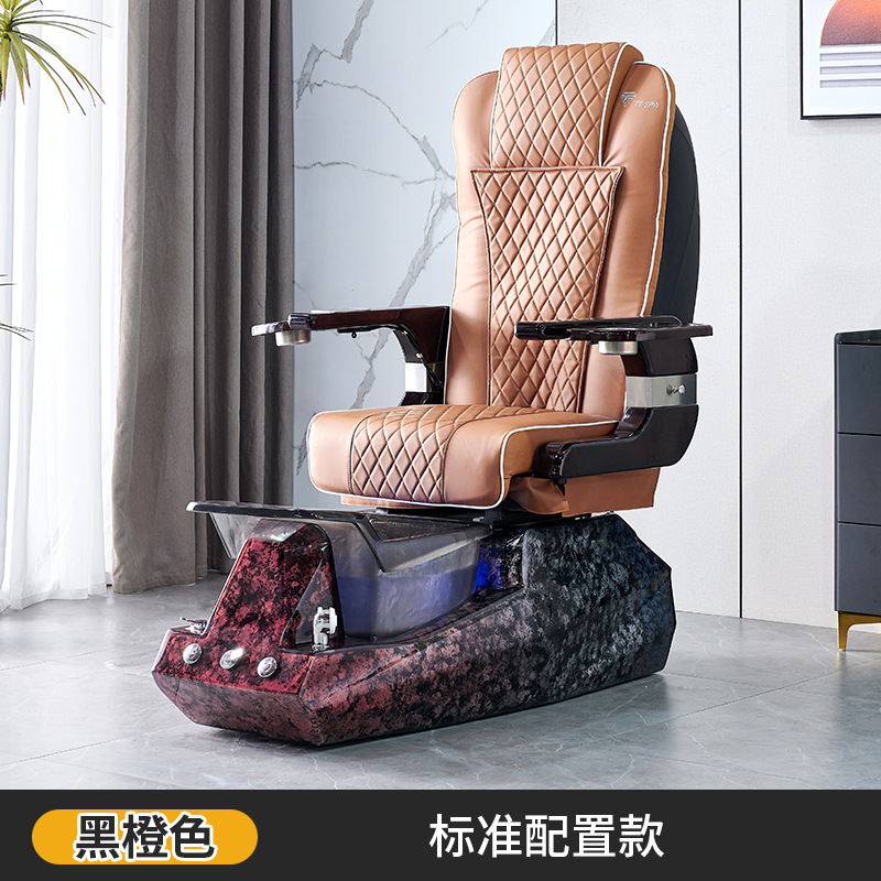 Sofá de manicuría eléctrica de alta gama, sofá de baño de pies, salón de manicuría de belleza red, sofá de baño de pies multifuncional, terapia de pestañas