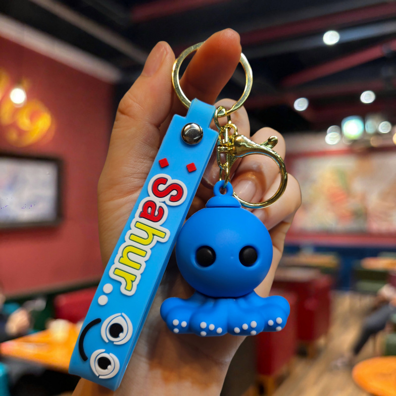 新製品山海経キーホルダー海の怪物面白い人形バッグキーホルダーペンダントインターネット有名人のギフト卸売|undefined
