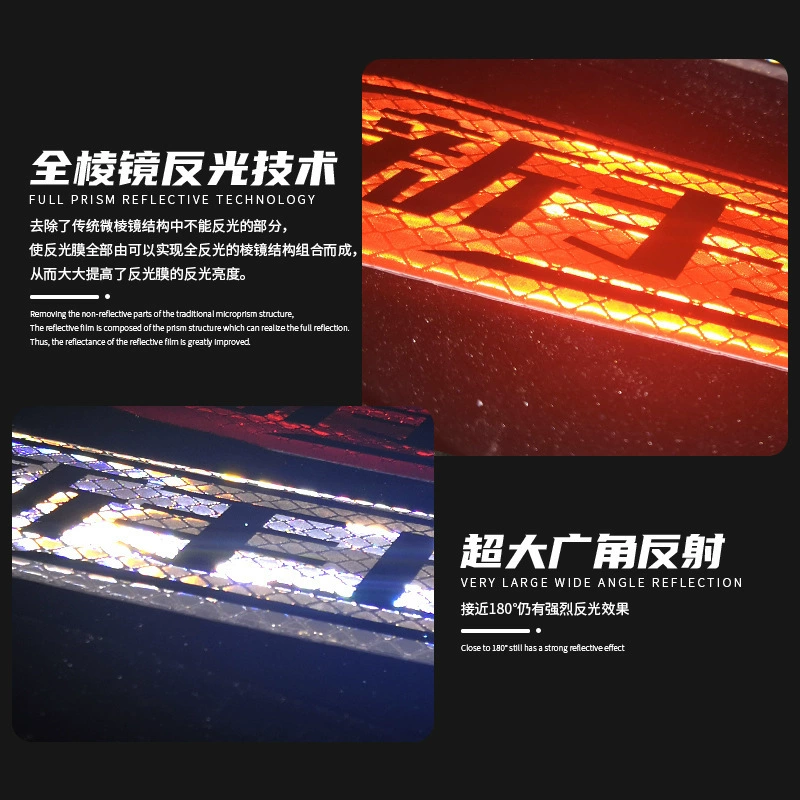 Новичок на дороге наклейка кузова светящийся предупреждающий автомобиль светоотражающая наклейка для электромобиля мотоцикла General Motors светоотражающая наклейка