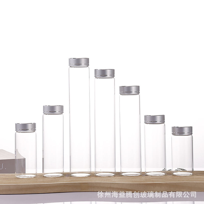 47高硼硅沉香瓶线香瓶花茶瓶茶叶包装瓶糖果瓶燕窝瓶西洋参包装瓶