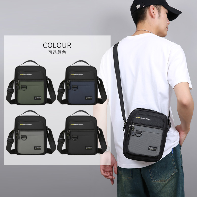 Nuevo mochila para hombre simple Oxford para hombre viaje ocio mochila pequeña gran capacidad mochila impermeable resistente al desgaste