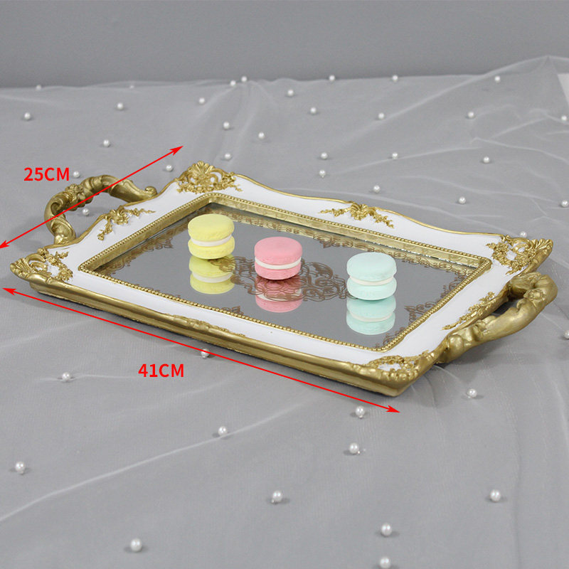 Tabla de postres europea decoración estante de exhibición platos de postres comida fría mesa de té estante de pastel rack de té de la tarde image 10