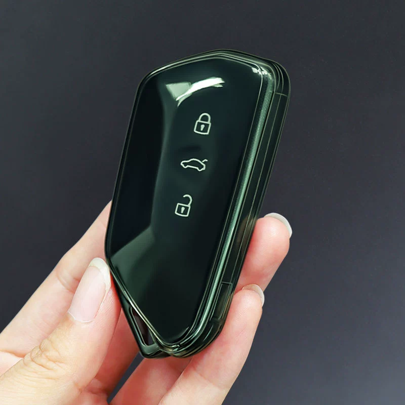 Volkswagen Key Set for Golf, ID3, ID6X, and More - Прочный TPU, прозрачный дизайн, полная совместимость