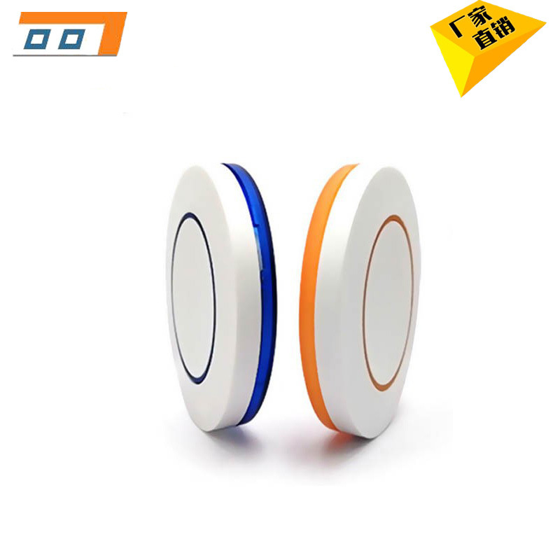 Randomly Stick Circular Push Button Switch Remote Control Door Access Single Key LED Light Remote Control Wireless Remote Control Switch 