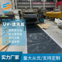 灰色波纹洁光板厂家定制波浪板阻燃透明种植养殖厂房屋顶塑料棚板