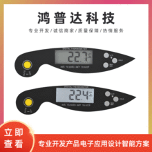 烧烤食品温度计IC方案 探针式食品测温芯片 电子方案设计开发公司
