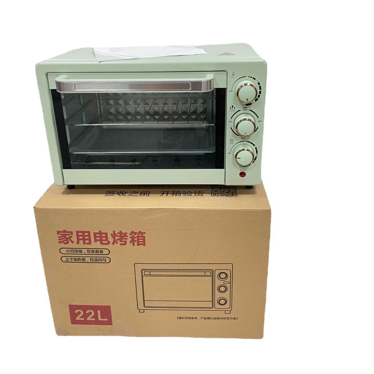 Household electric oven large -capacity small double -layer oven baking multi -function OVEN foreign trade export cross -border