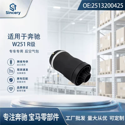 Direct from the manufacturer: Air suspension shock absorber for Mercedes-Benz R-Class 251, rear air spring 2513200425 (Suspension and Shock Absorber Systems)