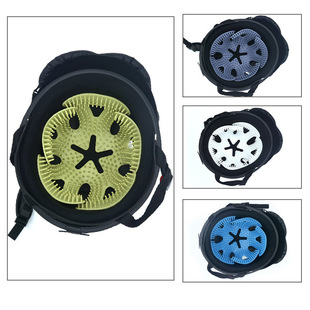 Spot New Silicone Supplies Helmet Pad Cushioning Insulation Lining Electric Vehicle Heat-Proof Breathable Cap Protective Pad Head Pad