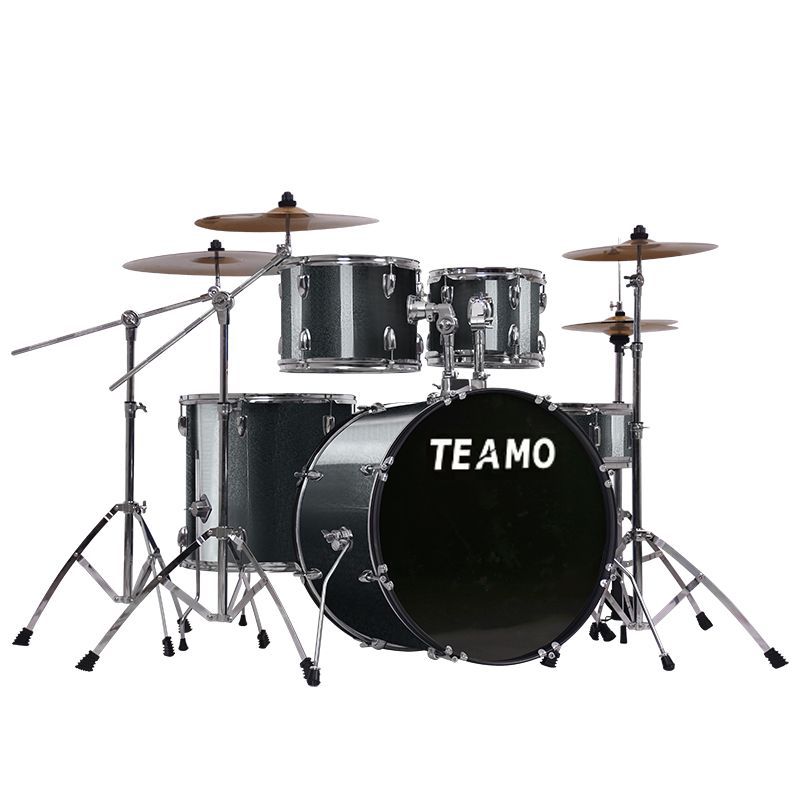 Batería para adultos, nivel profesional, juego completo de batería de jazz para niños, instrumento musical, uso doméstico, se puede instalar en casa