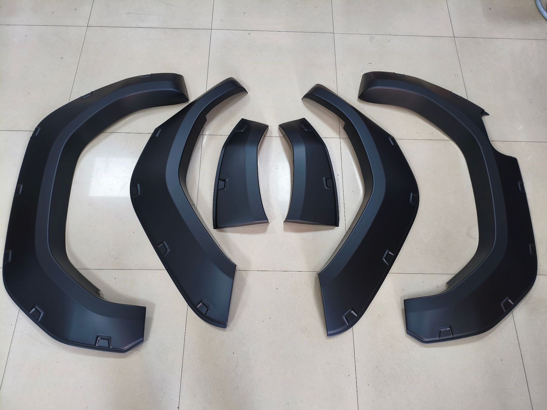 Hilux Travo Wheel Arches New Model Hilux Travo Wheel Arches Enlarged and Widened Decorative Studs Travo Wheel Arches