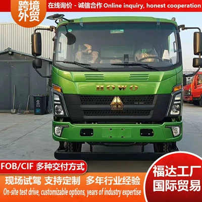 Manufacturer of Cross-Border Howo Warrior 4.2m Box Trucks, Light Dump Trucks, Construction Waste Transport Engineering Dump Trucks