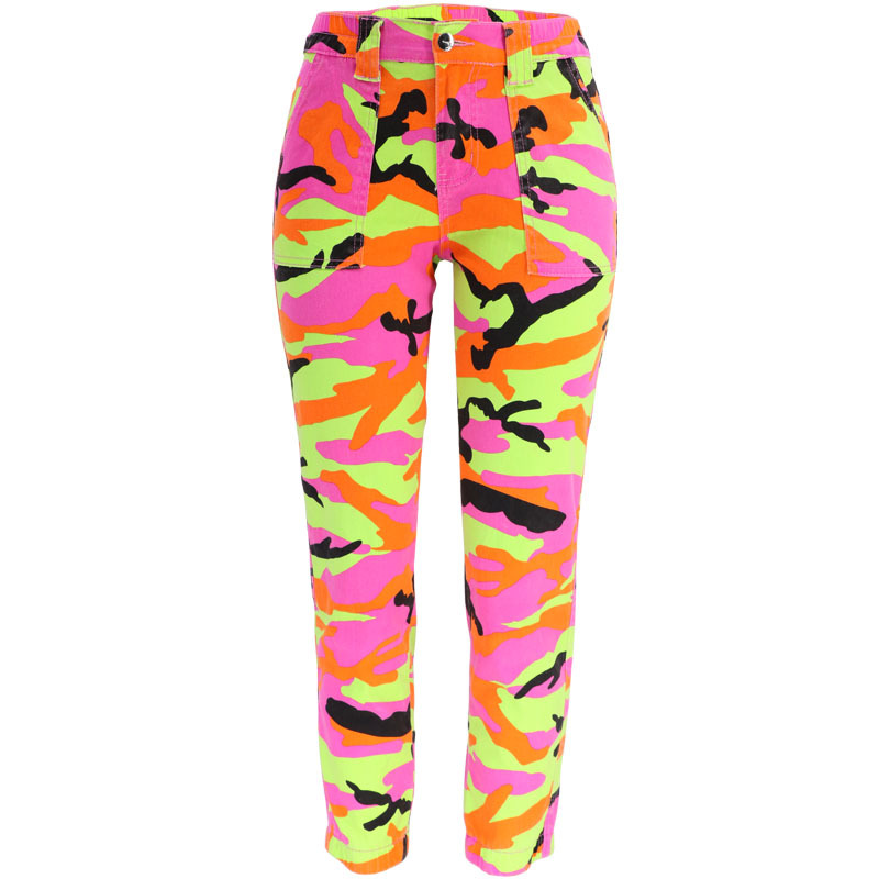 Pantalones Vaqueros Casuales de Camuflaje para Mujer, Estilo Hip-Hop, Holgados, Estilo Urbano, Otoño/Invierno 2025, Novedad Europea y Americana